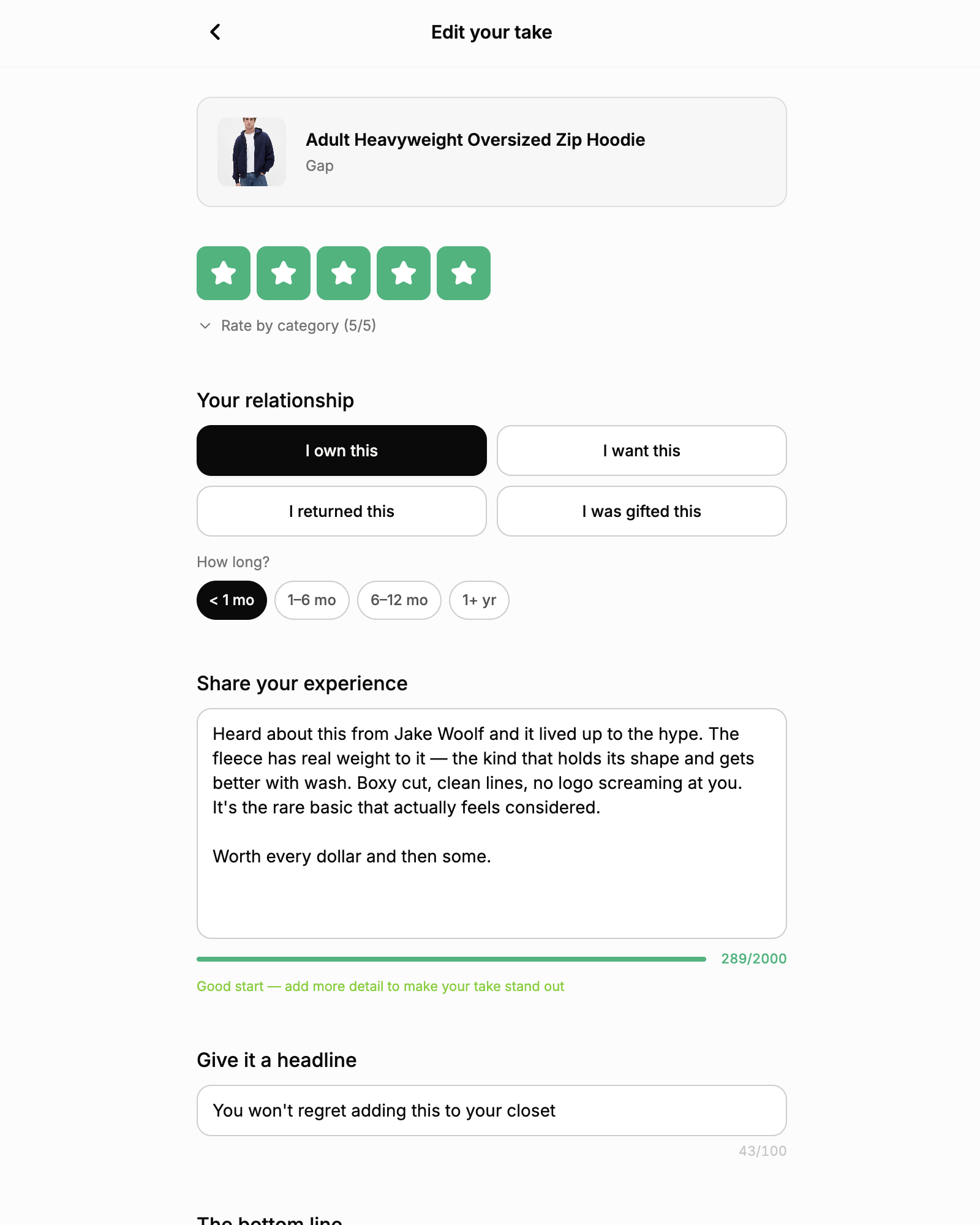 Talkshop take composer